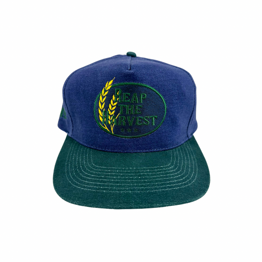 Navy/Green Strapback