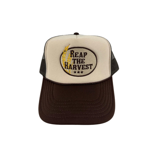 Brown & Tan Trucker Cap