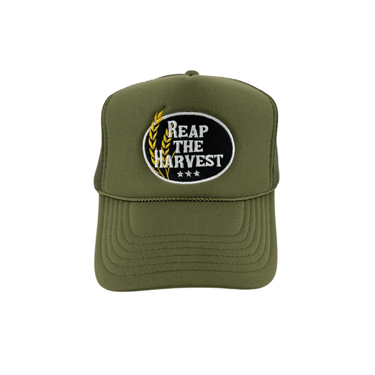 Military Green Trucker Cap