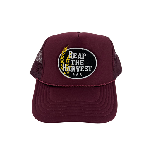 Maroon Trucker Cap