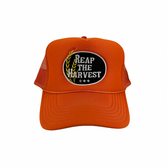 Orange Trucker Cap